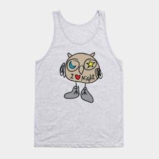 Owl Bird Tank Top